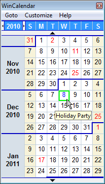 2011 julian calendar